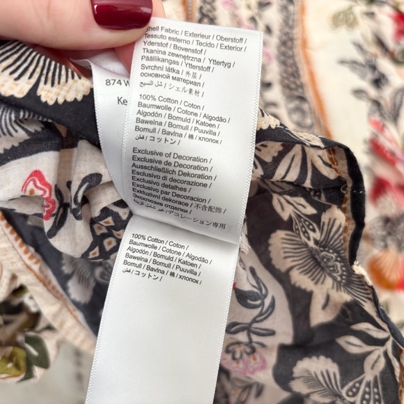 Farm Rio Romantic Garden Blouse - Picture 8 of 8